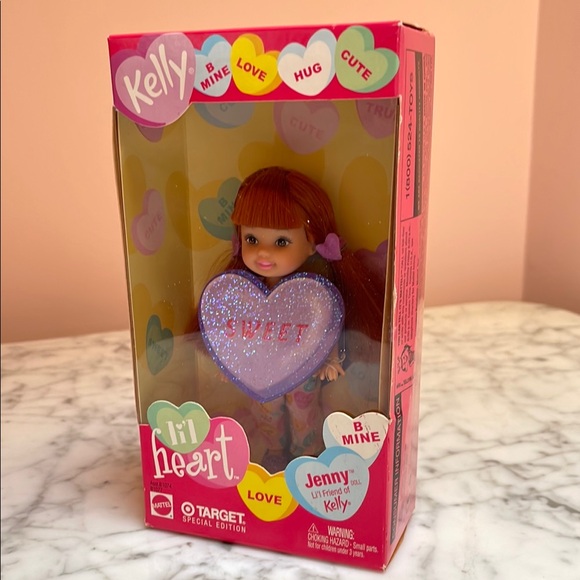 Mattel Kelly Lil' Heart Doll - Jenny - Red Hair - Picture 7 of 8